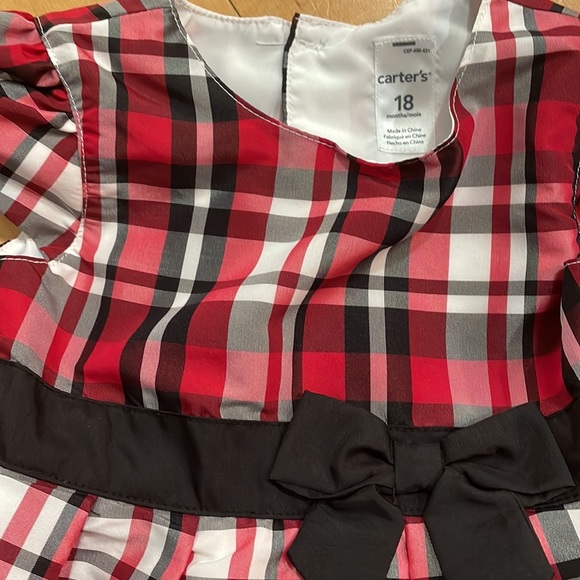 18 month Carter’s Holiday Dress - Picture 3 of 5